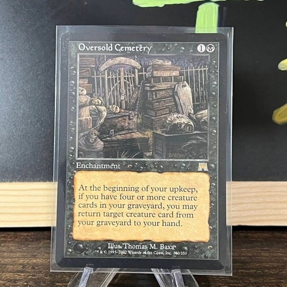 Oversold Cemetery - Onslaught (ONS) - Magic: The Gathering - Rare - Picture 1 of 3